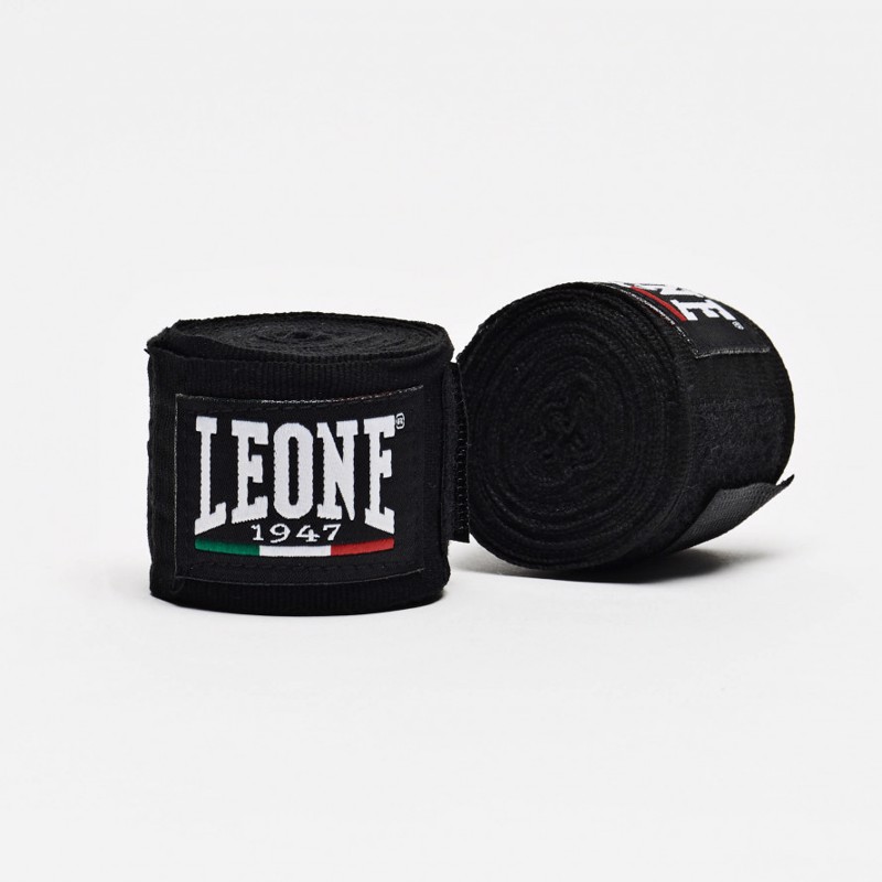 Leone Black Handwraps 3.5m